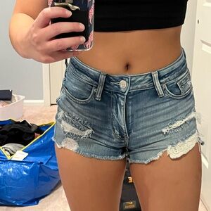 Jean shorts